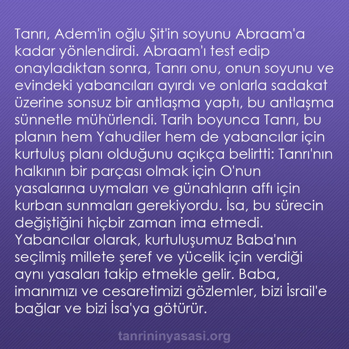 0158 - Tanrı’nın Yasası hakkında gönderi: Tanrı, Adem
