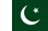 Pakistan bayrağı, Tanrı’nın buyruklarını Urduca olarak açıklayan bir siteye bağlantı.